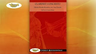 Clarinet Concerto - Concert Band - Rimsky-Korsakov - Daniels - Tierolff