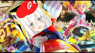 [ホロライブ Hololive] Shirakami Fubuki - Mario Kart Epic Fail (World's shortest livestream)