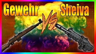 Gewehr V.S Sheiva on Round 50+ - "Call of Duty Zombies"