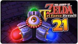 Let's Play THE LEGEND OF ZELDA TRI FORCE HEROES Part 21: Unterwelttempel & Festungs-Mission