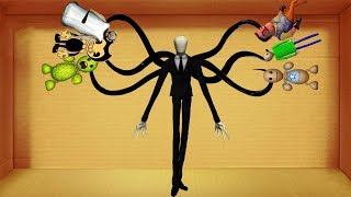 Slender Rising vs Granny vs Bendy vs Baldi's Basics  | Kick The Buddy