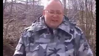 Подъем обломков немецкого танка