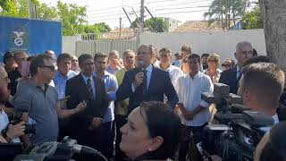 Wilson Witzel pela primeira vez em Campos após ser eleito