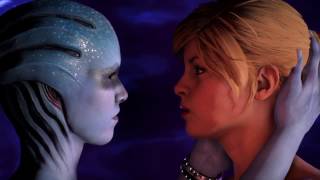 Mass Effect Andromeda: FemRyder & Peebee Romance Scene #2 (NSFW)