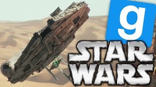 Gmod - Planet Jakku Map (Star Wars Mod!)