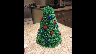 Вяжем ёлочку крючком