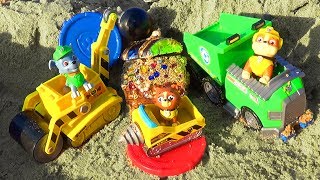 Щенячий Патруль - Машины Крепыша - новая серия. Paw Patrol Rubble Vehicle