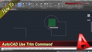 AutoCAD How To Trim Object