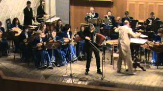 П.Уханов играет на гармони-"Кубанская залихватская"