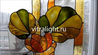 ХУДОЖЕСТВЕННЫЙ ВИТРАЖ ИЗ ПОЛИМЕРНЫХ СМОЛ / СВОИМИ РУКАМИ