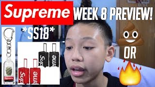 SUPREME WEEK 8 BEST RESELL ITEMS! (HOW TO COP!) ($2,000 LUGGAGES!)