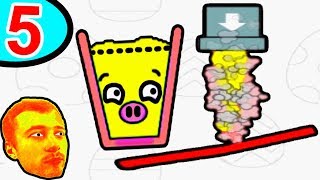 ПРоХоДиМеЦ и Стаканчик БУЛЬ-БУЛЬ собирают Водичку! - #5 - Игра Happy Glass