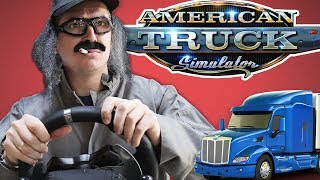 TRUCKING THROUGH LOS ANGELES • American Truck Simulator Gameplay