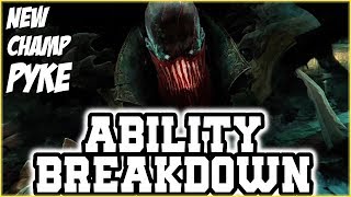 New Champion PYKE Teaser Analysis + Ability Breakdown - League of Legends
