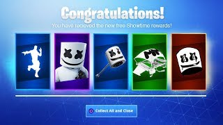 HOW TO GET FREE MARSHMELLO REWARDS IN FORTNITE! (All Free Showtime Rewards)