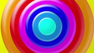 Transitions Swipe Circle Color Green Screen Animation . Футаж переход круг цветной