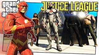 JUSTICE LEAGUE a LOS SANTOS! (GTA 5 Supereroi Flash Mod ITA DC)