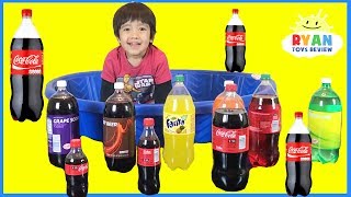 Learn colors for children with Coca Cola!
