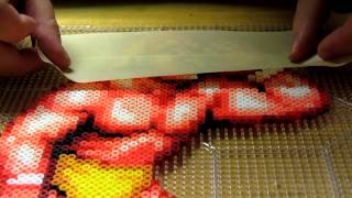 Perler bead masking tape method Part 1