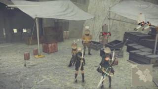 NieR: Automata - How to buy PSN Trophies in game from Secret Vendor