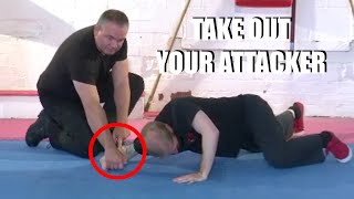 Immobilise Attacker's Push *PALM LOCK* | Sifu Steven Burton