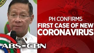 Philippines confirms first case of new coronavirus