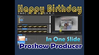 Free Project Happy Birthday of Proshow Producer
