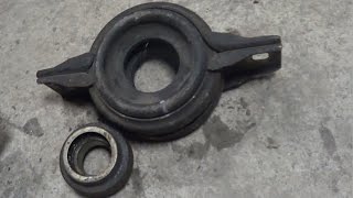 Замена подвесного подшипника карданного вала (Driveshaft - Remove center bearing)