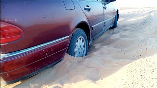 Mercedes stuck in desert 2