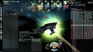 EVE level 5 mission "The Big Sting (1 of 3)" solo.