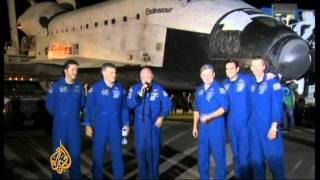Space shuttle Endeavour's travel comes to an end
