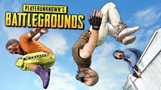 ЭКСТРЕМАЛЬНЫЙ ПАРКУР -  СЕКРЕТНЫЙ ТРЮК В PLAYERUNKNOWN'S BATTLEGROUNDS - ПРИКОЛЫ