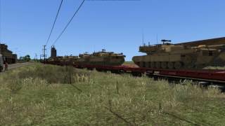 Train Simulator 2017: CSX Military Train