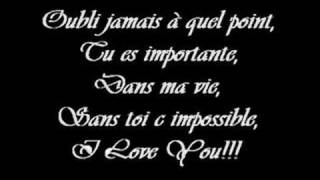 Maman je t'aime....