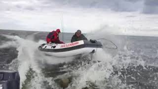 Тест: лодка Касатка 385 Marine и пластиковое дно