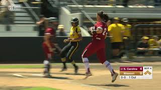 HIGHLIGHTS: Mizzou Softball Fights But Falls to S. Carolina 5-2