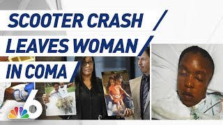 Scooter Rental Crash Leaves Broward Woman in Coma | NBC6