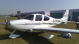 Landung Cirrus SR22 G2 Paderborn-Haxterberg