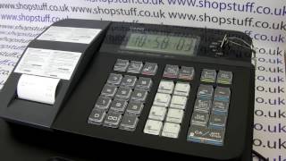 How To Change The Time Casio SE-G1 / SE-S700 / PCR-T273 / SM-T274 Cash Register