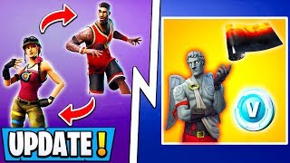 *NEW* Fortnite Update! | Lava Legends Rewards, Change Skin Mid Game, 8.11!