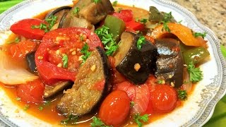 БАКЛАЖАНЫ .  Самый простой и вкусный рецепт.(Eggplant )