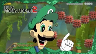 Luigi wins by doing absolutely nothing | Super Mario Maker 2 ᴴᴰ (2019)