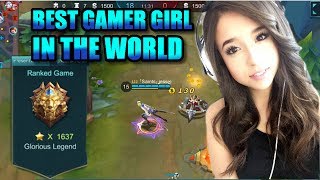 Mobile Legends: BEST GAMER GIRL IN THE WORLD FANNY GAMEPLAY!! (No.4 Worldwide| Saints Jessi )