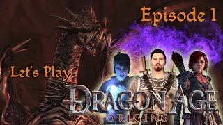 Let's Play Dragon Age: Origins - Ep. 1 - The army camp at Ostagar