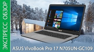 Экспресс-обзор ноутбука ASUS VivoBook Pro 17 N705UN-GC109