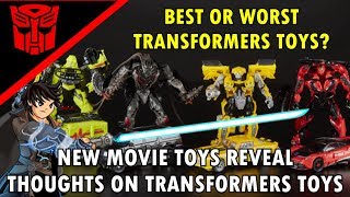 New Transformers Movie Toys Reveal-Best Or Worst TF Toys Ever?-Transformers The Last Knight