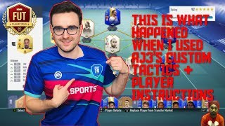 THIS IS WHAT HAPPENED WHEN I USED AJ3'S CUSTOM TACTICS & PLAYER INSTRUCTIONS