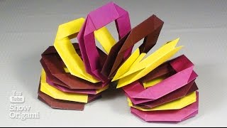 Как сделать пружинку из бумаги - Оригами пружинка своими руками