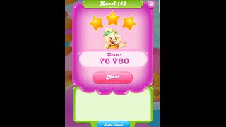 Candy Crush Jelly Saga Level 142