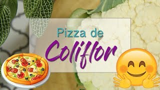 CÓMO HACER PIZZA DE COLIFLOR ¡SENCILLO & SÚPER RAPIDO!